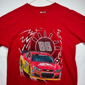 NASCAR Dale Earnhardt Jr. 88 Graphic T-Shirt Racing‎ Short Sleeve Sz Large